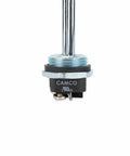 Front view of Camco 1500W 120V water heater element, screw in type, low watt density, UL listed, for 10 inch tank, hard water ready.