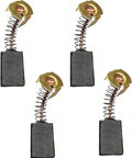 Four Pack Replacement Table Saw Carbon Brushes For DW745 DWE7480 DWE7490X DWE7491RS DWE7499GD Models, Compatible With DeWalt Tools, Durable High Quality Brushes, No Fuss Install, Restores Power And Smooth Cutting Performance. Four-pack carbon brush set with springs and brass caps