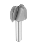 Oval Bowl And Tray Router Bit With Three Quarters Inch Cutting Diameter, One Quarter Inch Shank, Tungsten Carbide Double Flute
