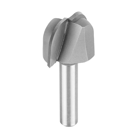 Oval Bowl And Tray Router Bit With Three Quarters Inch Cutting Diameter, One Quarter Inch Shank, Tungsten Carbide Double Flute