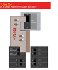 Must Have Generator Interlock Kit For 150 Or 200 Amp Panels Compatible With ITE Siemens Gould And Murray diagram