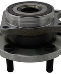 Front view of Front Wheel Bearing And Hub Assembly For Select Subaru Models Complete Replacement Kit With Sealed Bearings