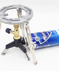 Compact Portable Bunsen Burner With Brass Gas Burner Head And Air Adjustment for Lab Heating Countertop Blowtorch setup