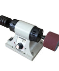 Leather Polisher Sander 350W Edge Burnishing Tool 0 To 8000 RPM 110V Leather Finishing Machine With 6 Sanding Sleeves