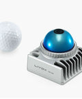 360 Degree LiDAR Sensor For Robots And Drones With Ultra Wide Field Of View, Lightweight 265g And Compact 65X65X60mm, next to golf ball