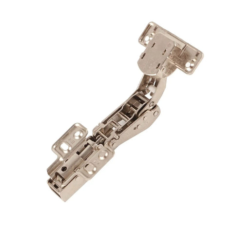 Soft Close Cabinet Hinges Zinc Alloy Full Overlay 110 Degree With 3D Adjustable Mounting Plate, side view
