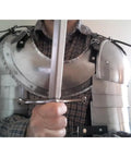 Medieval Iron Gorget And Spaulders Armor Dope Viking And Crusader Inspired Set For Historical Reenactment Larp Or Display Wear