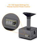 Heavy Duty Fume Extraction System With USB And LED, 150W, 180 m3/h strong suction showing speed control display