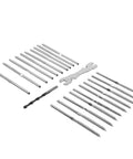 20 Pcs Stainless Steel Left And Right Handed Lag Screws For Deck Cable Railing Hardware Heavy Duty Crimp Threaded Screws Built To Last For Outdoor Wood Stairs Diy Projects