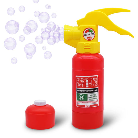 Automatic Bubble Blower Fire Extinguisher Style Bubble Machine With 230 Ml Bubble Solution for indoor and outdoor play