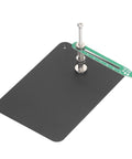 Pro Grade Aluminum Alloy Fixed Test Probe With Base Plate And 360 Degree Rotating Arm Adjustable Height For Precise PCB IC Soldering Handy Soldering Jig