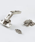 135 Degree Bi Fold Blind Corner Cabinet Hinges Full Overlay Face Frame Concealed Soft Close Hardware Two Pack heavy duty hinge with screws