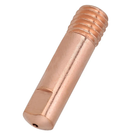 Red copper tip from 20 Pack MIG Welding Tips For 0.030 To 0.040 Inch Torches 0.8 To 1.0mm 15AK Compatible Consumables Pro Grade