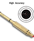 Laser Bore Sight For.22LR.223 Rem.243 And 6mm Rifles brass body with target