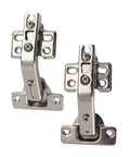 Close-up of 135 Degree Corner Cabinet Hinge Set for Folded Doors Built Beefed Up With Heavy Duty Steel Construction, 2 Pack
