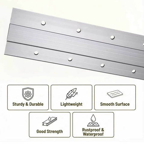 French Cleat Wall Hanger 30 Inch Heavy Duty Z Bar Mount 200 Lbs steel bracket showing smooth surface and durability.