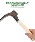 Portable Manganese Weeding Sickle With Non Slip Handle For Gardening Handy Lightweight Durable Tool For Flower And Vegetable Care