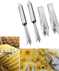 4 Pack Pineapple Eye Peeler And Cutter Kit Stainless Steel V Shape Eye Remover Fork Effortless Pineapple Prep For Quick Kitchen Use
