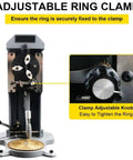 Adjustable ring clamp of Professional Manual Ring Engraving Machine For Jewelry Makers featuring heavy duty steel frame.