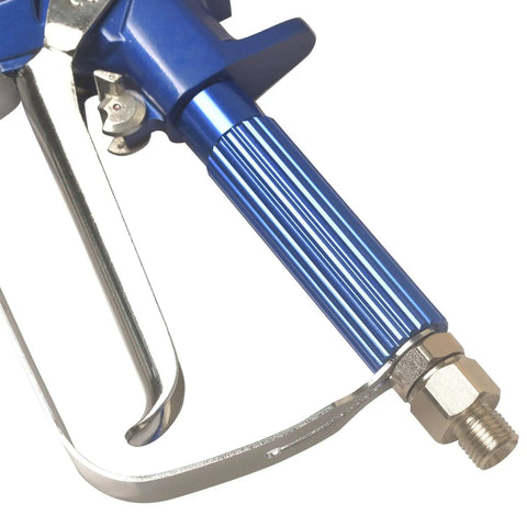 Close-up of G5 Airless Spray Gun With Guard And 517 Tip For Airless Paint Sprayers, Lightweight Forged Aluminum, 3600 PSI Max
