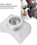 Universal Hydraulic Jack Axle Adapter Lifting Saddle, 6061-T6 Billet Aluminum, Fits Axles Up To 3 Inches, Compatible With Bottle Jacks