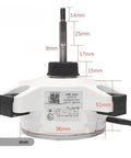 Beefed-Up Heavy Duty Outdoor DC Fan Motor RDN-310-56-8 Replacement For HVAC Systems Durable Industrial Grade Motor Spare Parts For Conditioning Units Long-Lasting Cooling Performance Easy Install, white and black motor, 96mm base