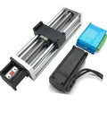 Built Like A Tank Heavy Duty Linear Guide Rail And High Precision Ball Screw Slide Stage with Nema 23 motor and control module.