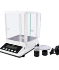 Digital Analytical Balance 110 g Capacity With 0.001 g Readability High Precision Lab Scale With Front And Rear Dual LCD Screens
