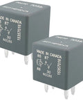 Ford Compatible 12V 40A 4 Pin SPST Automotive Power Relay 2-Pack For F150 F-Series Explorer Expedition Crank No-Start Fuel Pump Fix
