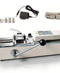 Digital Pro Grade Pull Force Tester With Horizontal Push Pull Stand For 500 To 1000N Wire Harness And Terminal Tensile Testing Portable High Accuracy Pull Force Test Machine Set With Five Metal Fittings, white metal stand and adapters