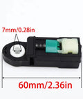 Premium Transmission Shift Cable For Focus MK3 2010-2019 Gear Shifter Bushing Kit With Durable End Cap Lever Rod Assembly Built Tough And Heat Resistant To Keep Your Ride Shiftin Smooth No More Slippage Or Squeaky Gears. 7mm 60mm black plastic bushing