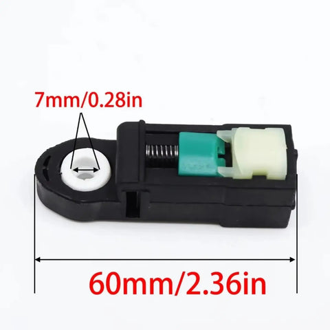 Premium Transmission Shift Cable For Focus MK3 2010-2019 Gear Shifter Bushing Kit With Durable End Cap Lever Rod Assembly Built Tough And Heat Resistant To Keep Your Ride Shiftin Smooth No More Slippage Or Squeaky Gears. 7mm 60mm black plastic bushing