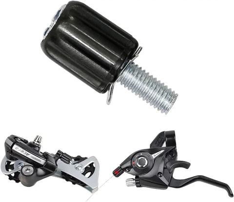 6 Pack M5 Rear Derailleur Barrel Adjusters For Precise Cable Tension, Downtube End Screws, Shift Cable Housing Stop, Bike Shifter