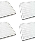 Four 3 In 1 True HEPA Replacement Filter With Activated Carbon For Pure Enrichment PureZone Desktop Air Purifier Pre Filter Included 4 Pack