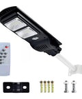 Super Bright 200W Solar Street Lights Outdoor With Motion Sensor Dusk to Dawn Waterproof Flood Lights Pack with accessories