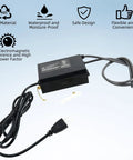 High Voltage Neon Sign Transformer Power Supply 8kV 30mA Solid State UL Listed Indoor Use Only With Low EMI and High Power Factor