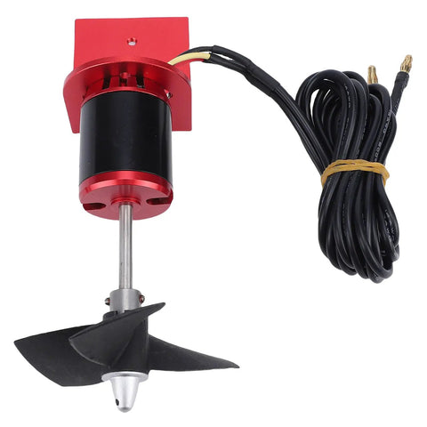 Beefed Up Brushless Underwater Thruster With Fully Sealed Marine Propulsion System Delivers 6 Kg Thrust Through A 3 Blade Propeller