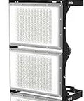 Outdoor LED Flood Lights Four Head 800W 4750W Equivalent 80000 LM 6000K All Aluminum IP66 Waterproof lighting