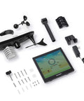 Pro Grade WiFi Weather Station With Indoor Outdoor Temperature And Humidity Monitor, 10 Inch Digital Color Display and sensors