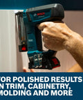23 Gauge Headless Pin Nails 1-3/16 Inch Galvanized Finish Nails For Pin Nailer 10000 Count Pack Compatible With Most 23G Pin Nailers Professional Grade Fasteners For Thick Trim Molding Cabinetry And Joinery, used in a pin nailer