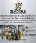 Heavy Duty Semi Electric Pallet Stacker Built Tough Daily Warehouse Jobs with a gold and black design in a warehouse setting.