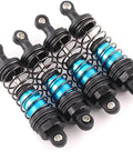 Four 72mm Aluminum Oil Shocks Set For 1 12 1 16 Scale RC Cars Front And Rear Upgrade Kit With Plug And Play Beef Up Your Ride