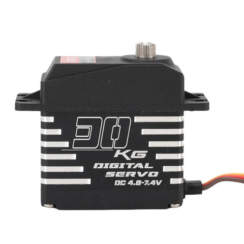 Heavy Duty Digital Servo With Killer Torque And Full Metal Gears Built Tough For 1/8 1/10 1/12 RC Car Crawler Trucks and Robots.