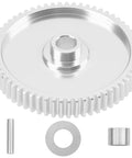 Beefy Metal 61T Spur Gear Set 51004 For TT01 TT01D TT01E 1/10 RC Car Upgrade Parts CNC Machined Durability Easy Install Replacement Gear