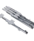 Soft Close Drawer Slide With Dampening, Quiet Heavy Duty 60Kg Load Capacity For Kitchen Cabinets, Closets And Wardrobes, Smooth Sliding Hardware That Glides Quietly, Reducing Slams And Bumps For Everyday Use In Busy Homes, metal pair