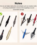 Arrowheads suitable for Portable Archery Target Bag With Easy Carry Handles Weatherproof Design Ideal For Backyard Practice