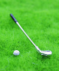 One To Twelve Scale Mini Golf Set For Dollhouse With Alloy Golf Clubs And Balls Realistic Golfing Accessories On Green Surface