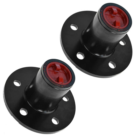 Two Piece Locking Hub Set For 4x4 Manual Hubs Fits 1990 Ford Bronco II 1991 To 1994 Explorer 1990 To 1997 Ranger 1994 To 1996 Mazda B3000 Navajo