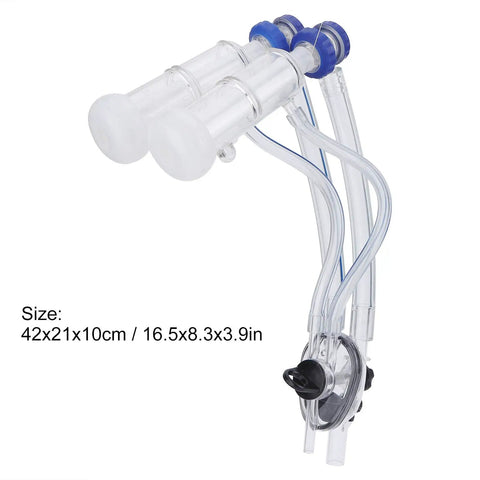 Goat And Sheep Milker Claw Kit With Teat Cups And Milking Cluster For Mobile Handheld Milking System No Fuss Cleanup Ideal