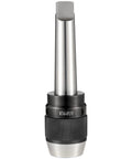 Heavy Duty APU16 MT4 Shank Drill Chuck With Beefy Titanium Jaws, Keyless Self Tightening, 1/32 To 5/8 Inch Capacity, Integrated Shank